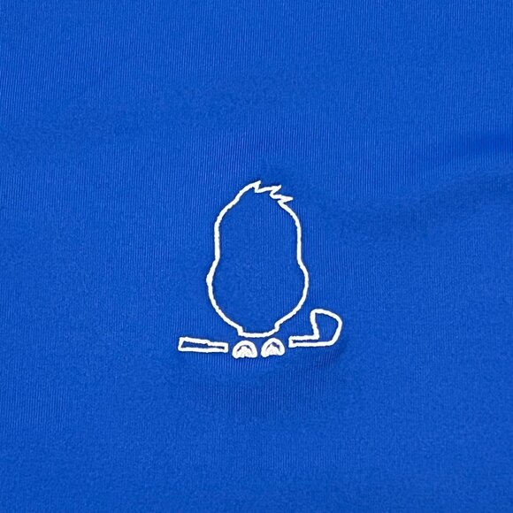 Bayou Birdie Men's Blue Quarter Zip Size XL - Picture 3 of 6